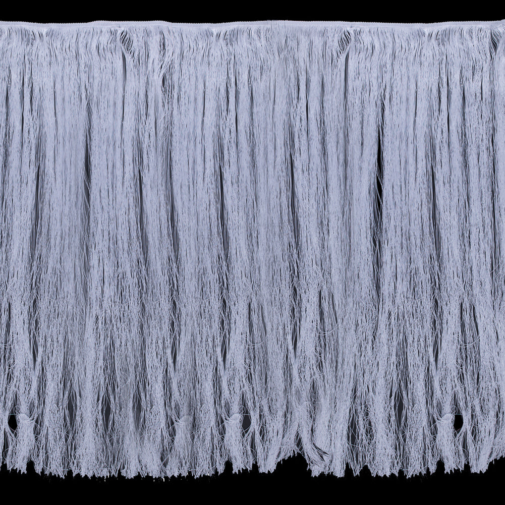 White European Chainette Fringe Trim - 40" White European Chainette Fringe Trim - 40"