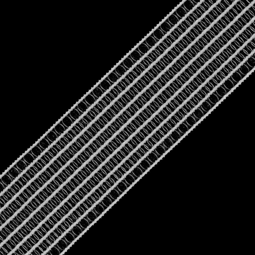 White Nylon Elastic Trim - 1.125 - Detail White Nylon Elastic Trim - 1.125 - Detail