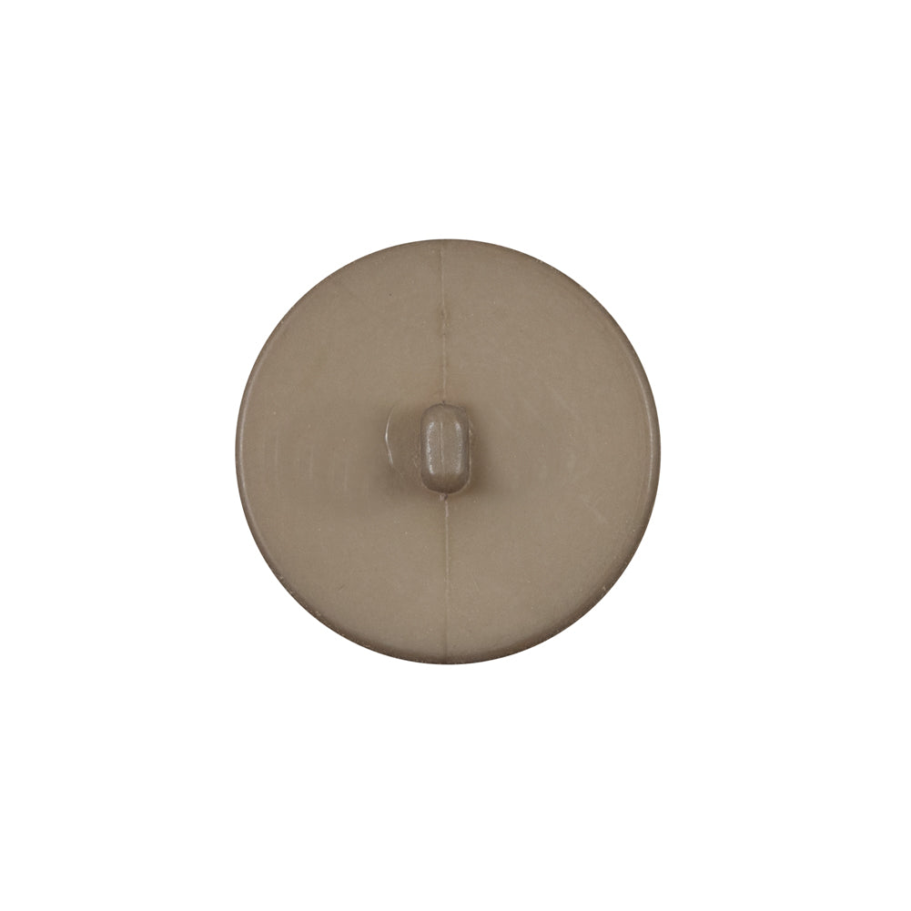 Italian Matte Tan Domed Plastic Button - 32L/20mm Detail Italian Matte Tan Domed Plastic Button - 32L/20mm Detail