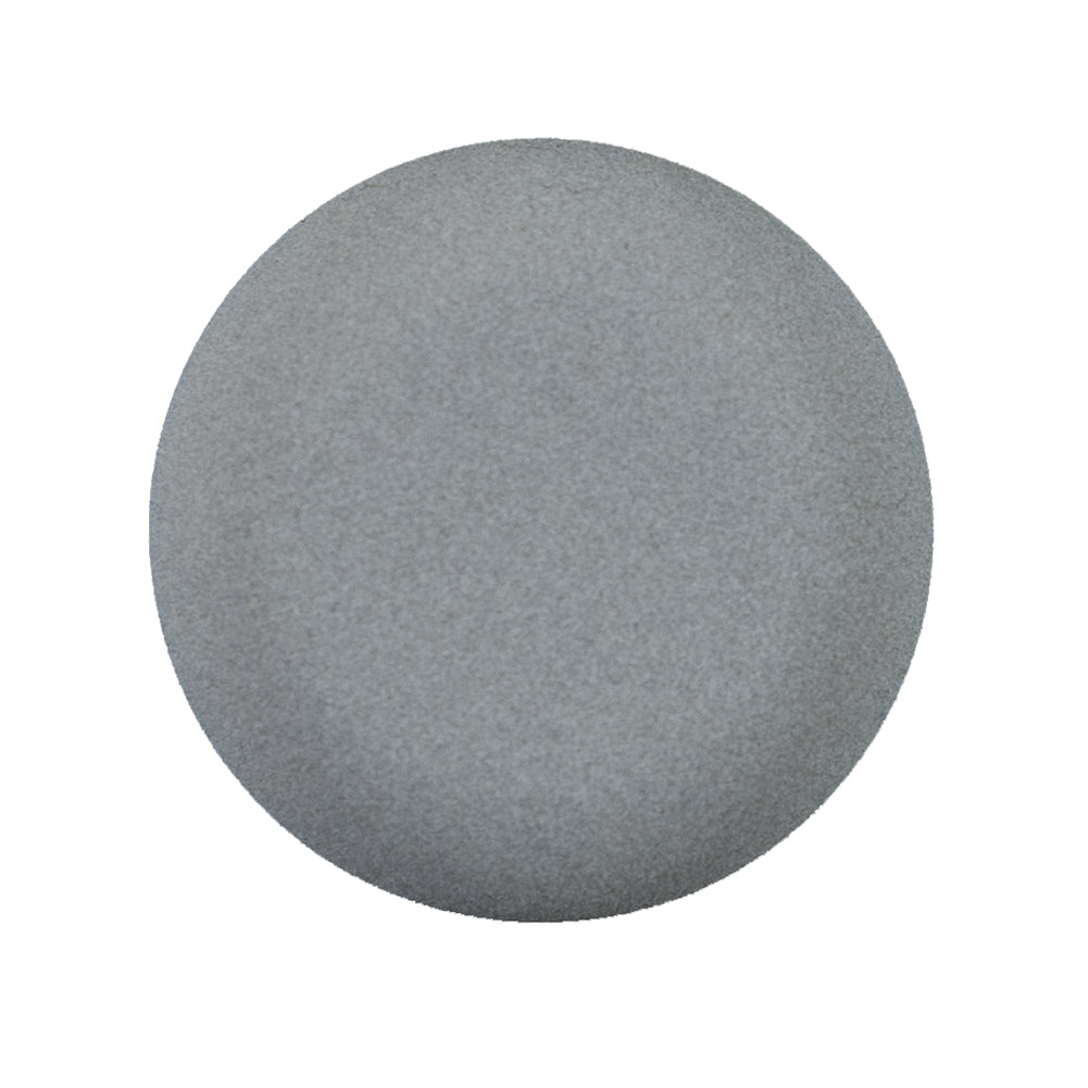 Italian Matte Light Gray Domed Plastic Button - 44L/28mm Italian Matte Light Gray Domed Plastic Button - 44L/28mm