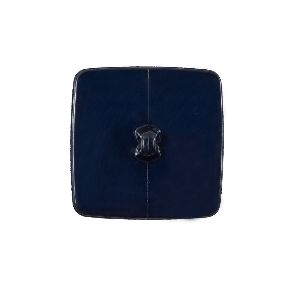 Italian Navy Square Plastic Button - 36L23MM Detail Italian Navy Square Plastic Button - 36L23MM Detail