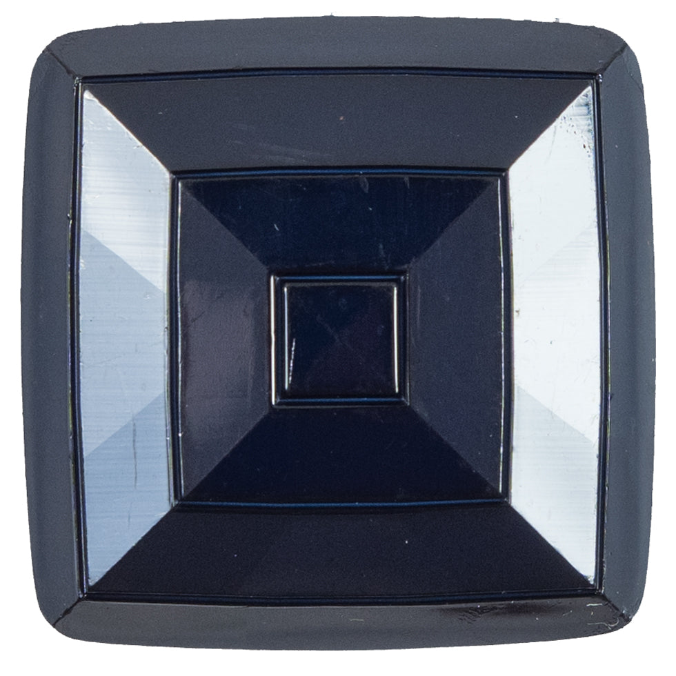 Italian Navy Square Plastic Button - 64L/40MM Italian Navy Square Plastic Button - 64L/40MM