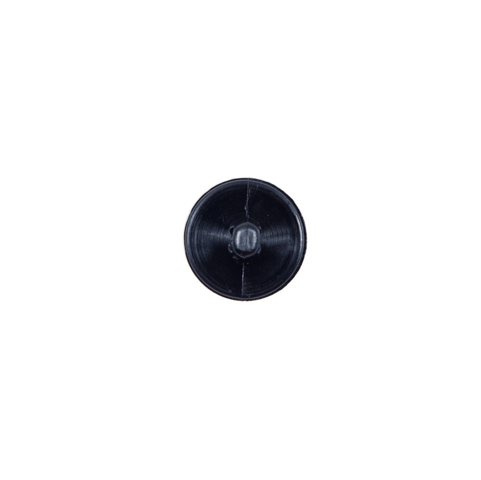 Italian Navy Textured Plastic Button - 16L/10mm Detail Italian Navy Textured Plastic Button - 16L/10mm Detail
