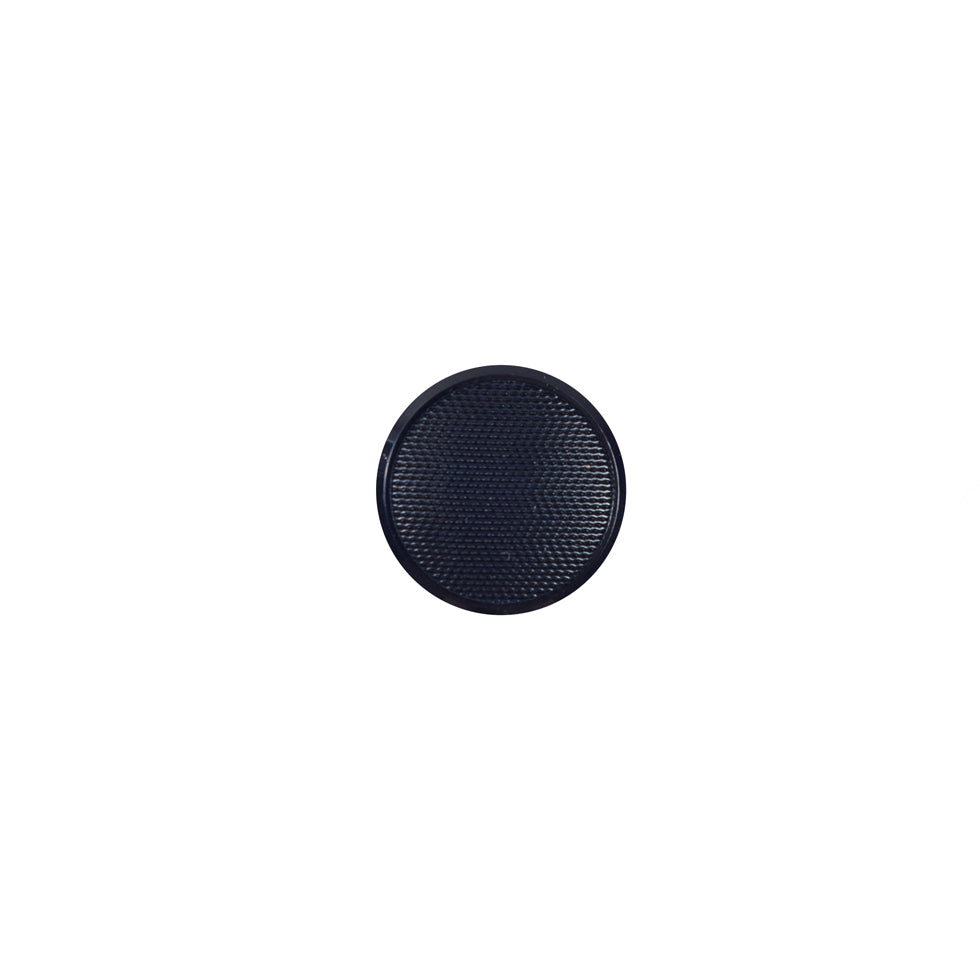 Italian Navy Textured Plastic Button - 16L/10mm Italian Navy Textured Plastic Button - 16L/10mm