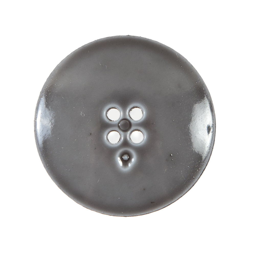 Italian Gray Textured Button - 44L/28mm Detail Italian Gray Textured Button - 44L/28mm Detail