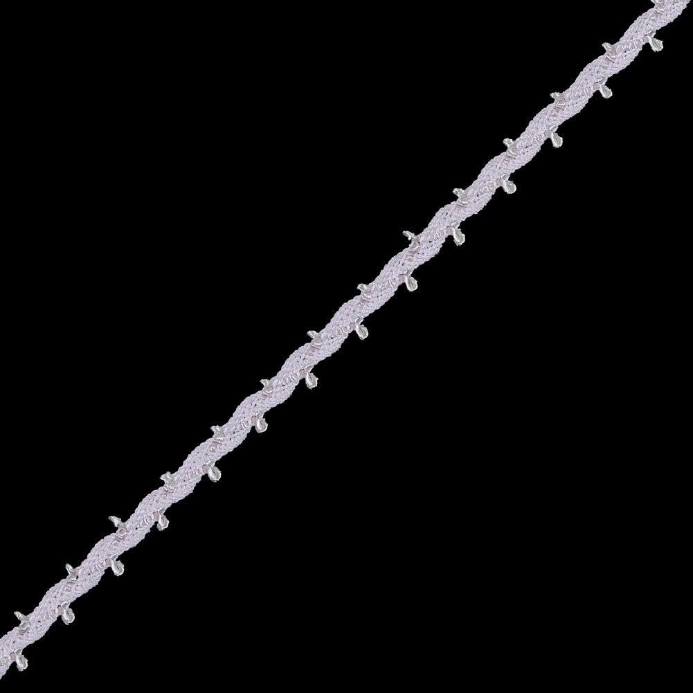 Light Pink European Crochet Trim - 0.25 - Detail Light Pink European Crochet Trim - 0.25 - Detail