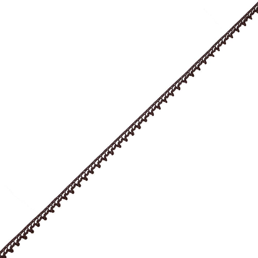 Brown European Crochet Trim - 0.25 Brown European Crochet Trim - 0.25