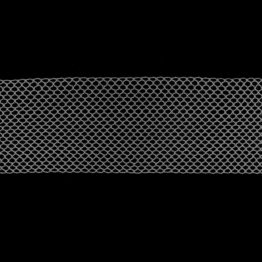 Metallic Silver European Netting - 5 Metallic Silver European Netting - 5
