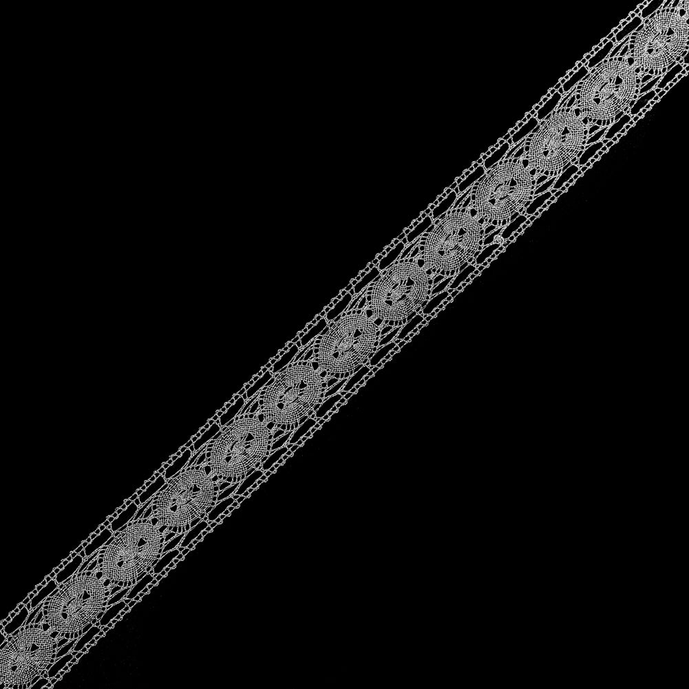 Silver European Metallic Trim - 1.125" Silver European Metallic Trim - 1.125"