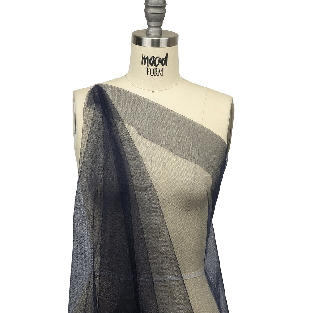 Soft Nylon Tulle - Midnight Navy - Leonardo Collection Detail Soft Nylon Tulle - Midnight Navy - Leonardo Collection Detail