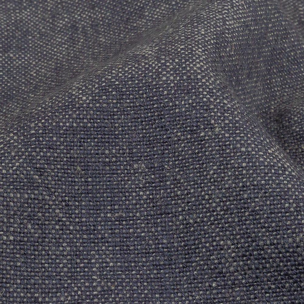 Indigo Rustic Cotton and Linen Woven - Detail Indigo Rustic Cotton and Linen Woven - Detail