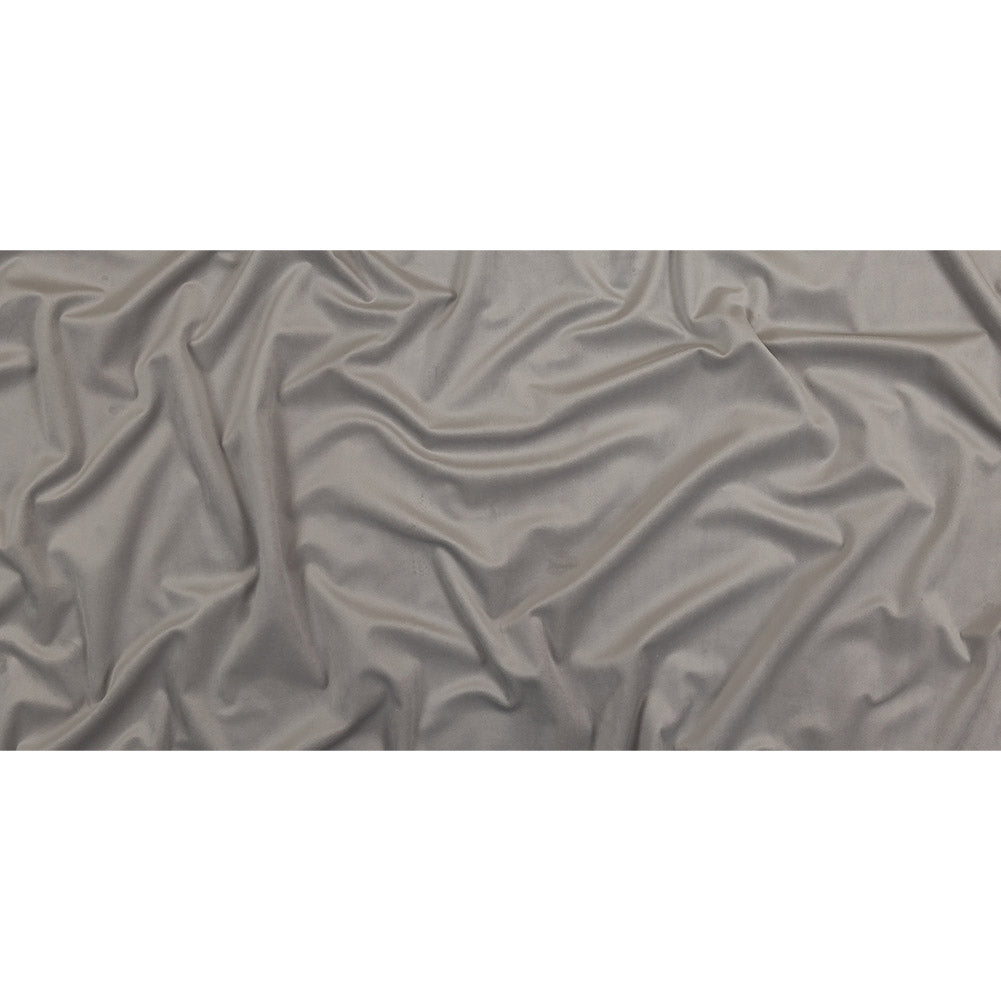 Grey Creamy Polyester Velvet Full Grey Creamy Polyester Velvet Full