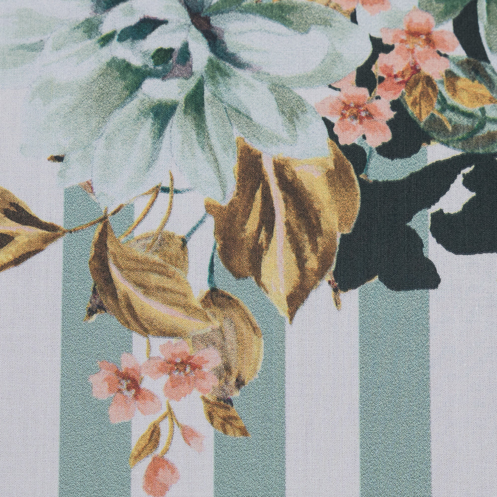 Mood Exclusive La Floristeria Mint Cotton Poplin - Full Mood Exclusive La Floristeria Mint Cotton Poplin - Full