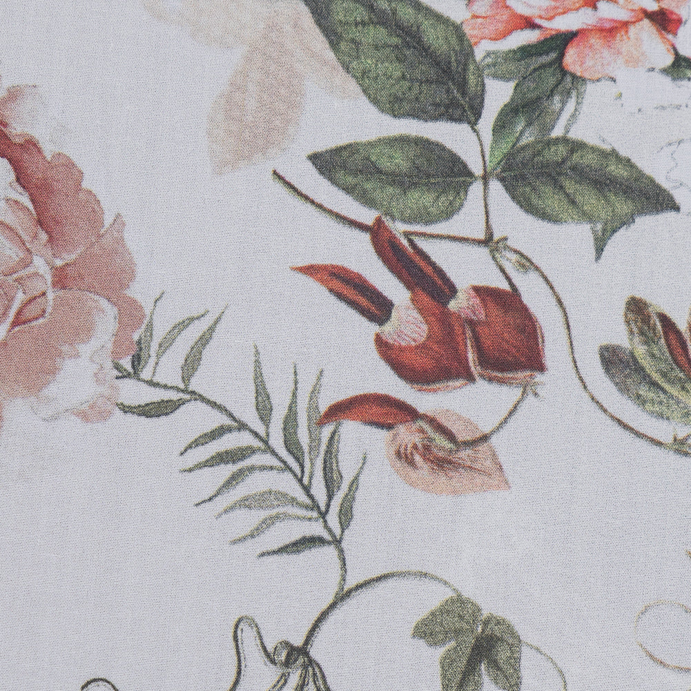 Mood Exclusive Flores de las Montanas Ivory Cotton Poplin - Full Mood Exclusive Flores de las Montanas Ivory Cotton Poplin - Full