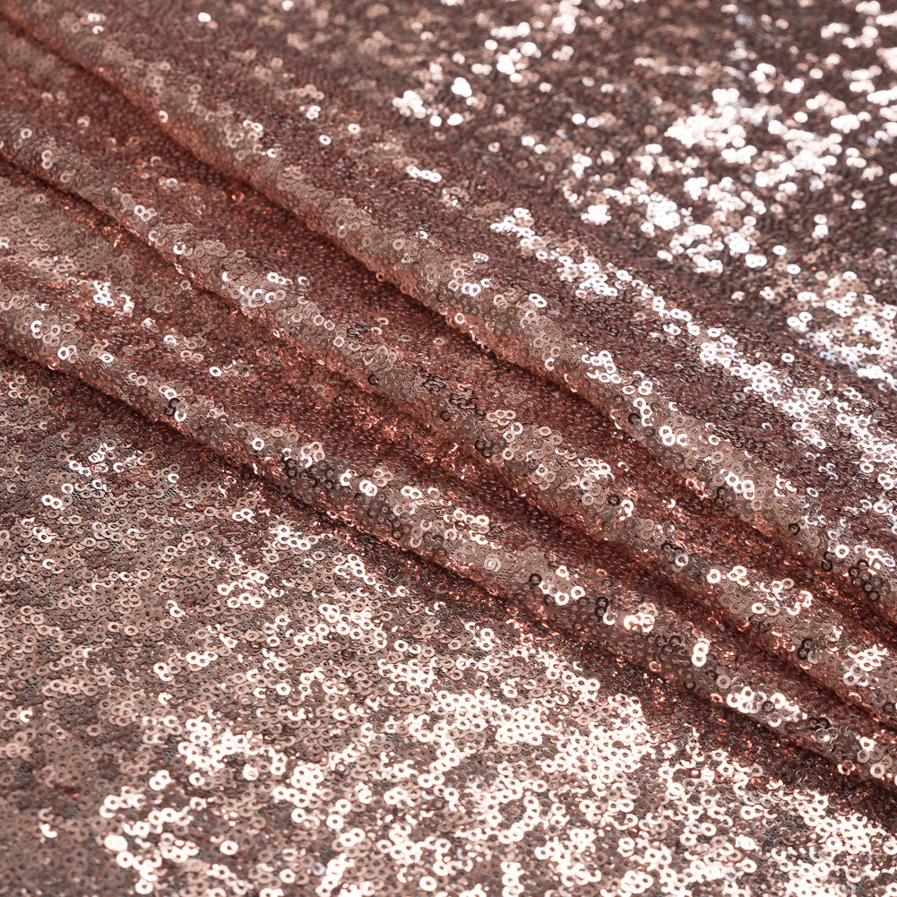Mesh with Baby Sequins - Blush - Mariah Collection Detail Mesh with Baby Sequins - Blush - Mariah Collection Detail