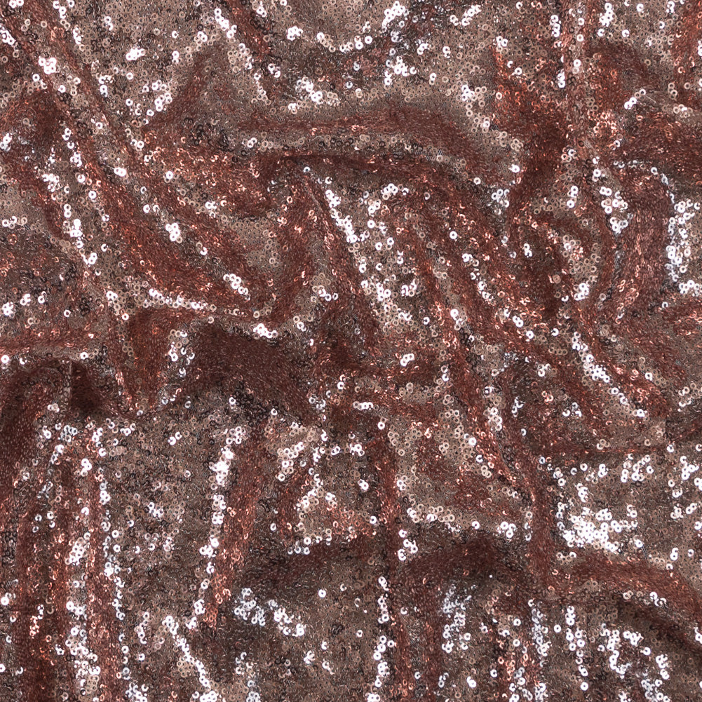 Mesh with Baby Sequins - Blush - Mariah Collection Mesh with Baby Sequins - Blush - Mariah Collection