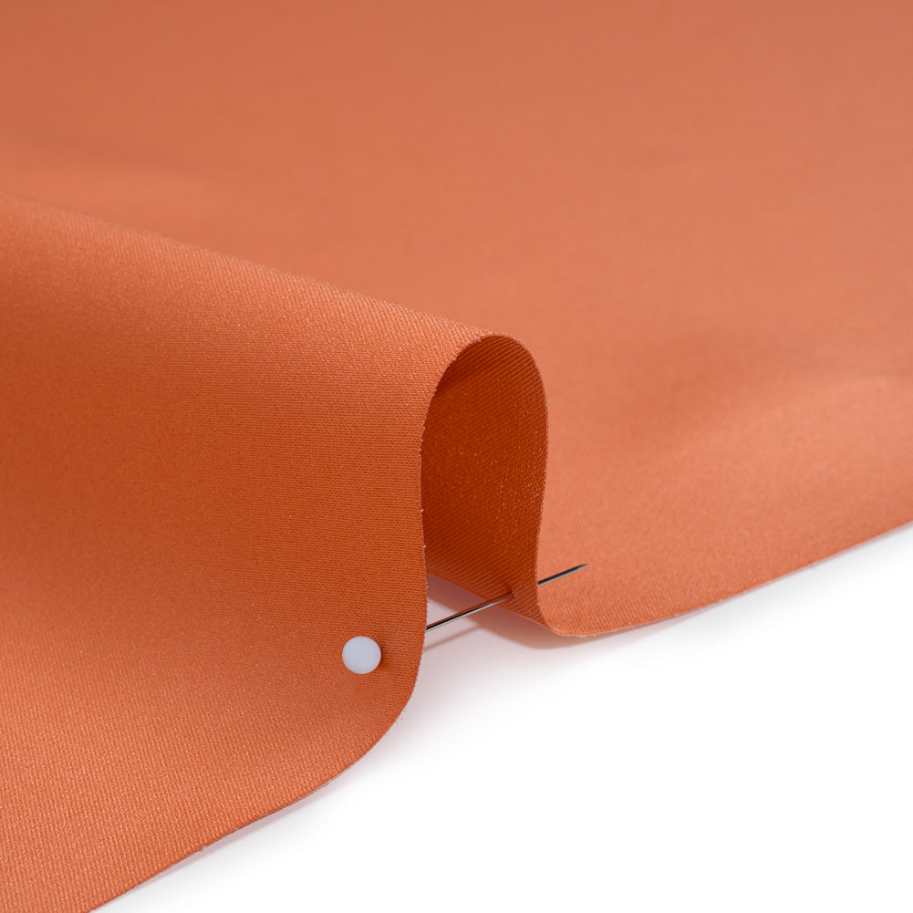 Polyester Satin - Papaya - Reverie Collection - Detail Polyester Satin - Papaya - Reverie Collection - Detail