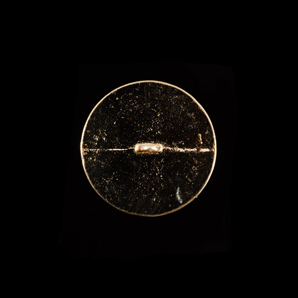 Italian Navy and Gold Metal Button - 32L/20mm - Detail Italian Navy and Gold Metal Button - 32L/20mm - Detail