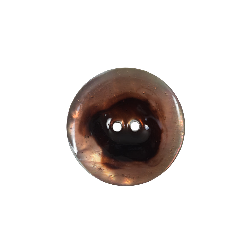 Italian Orange 2-Hole Shell Button - 32L/20mm Italian Orange 2-Hole Shell Button - 32L/20mm