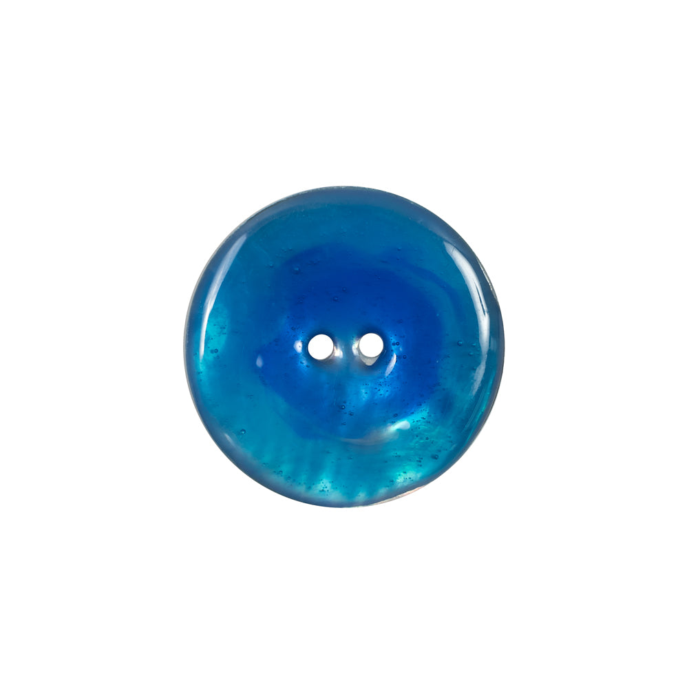 Italian Blue 2-Hole Shell Button - 32L/20mm Italian Blue 2-Hole Shell Button - 32L/20mm