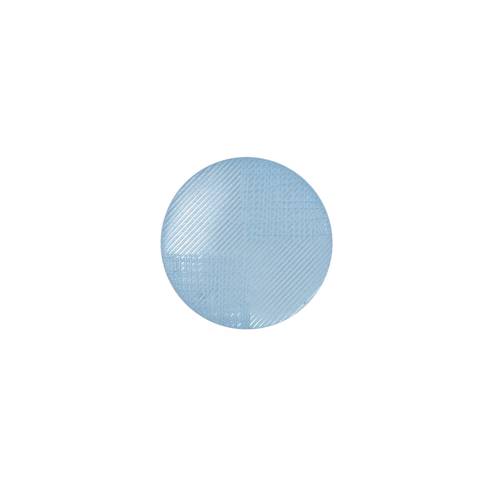 Italian Blue Plastic Shank Back Button - 20L/12.5mm Italian Blue Plastic Shank Back Button - 20L/12.5mm