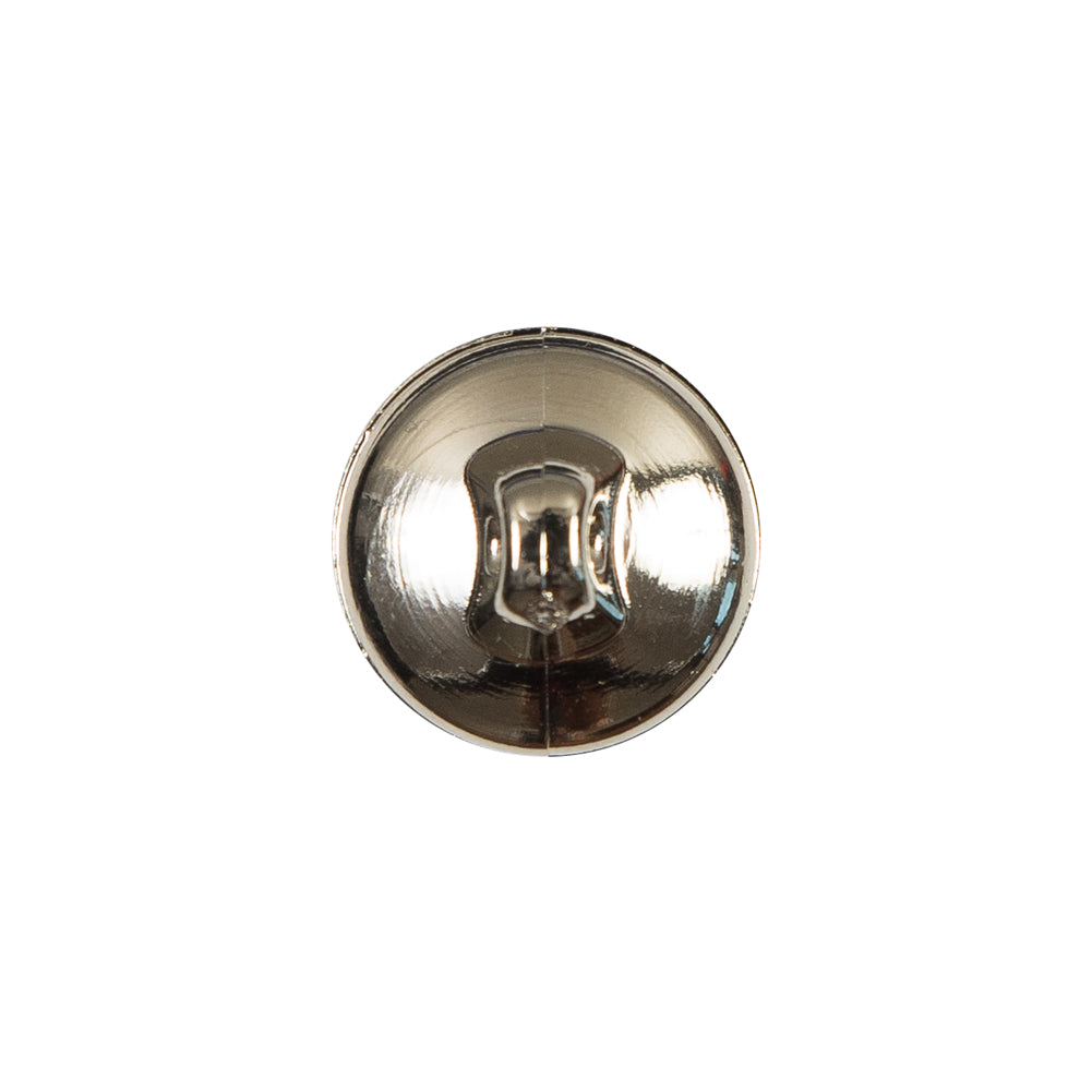 Italian Gold Floral Button with Rhinestone Core - 24L/15mm Detail Italian Gold Floral Button with Rhinestone Core - 24L/15mm Detail