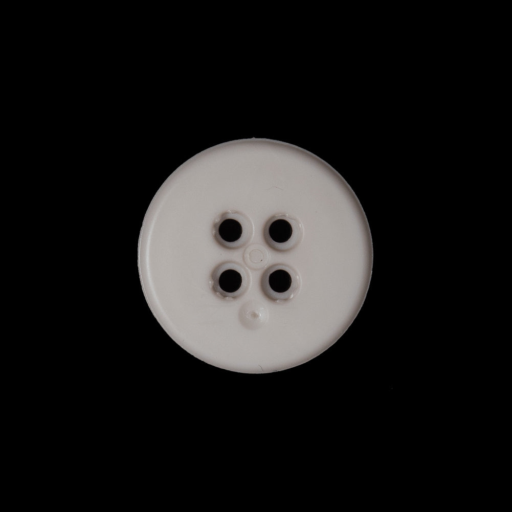 Italian Beige Nylon 4-Hole Button - 32L/20mm - Detail Italian Beige Nylon 4-Hole Button - 32L/20mm - Detail