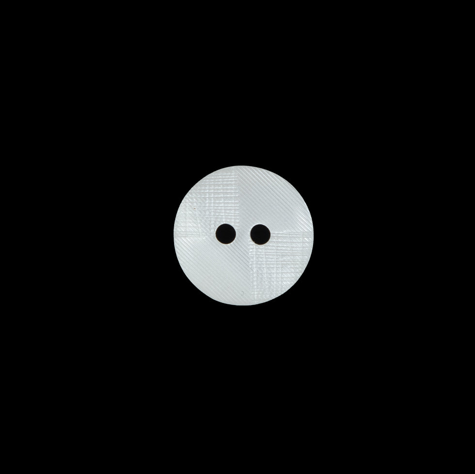 Italian Ivory 2-Hole Button - 18L/11mm Italian Ivory 2-Hole Button - 18L/11mm