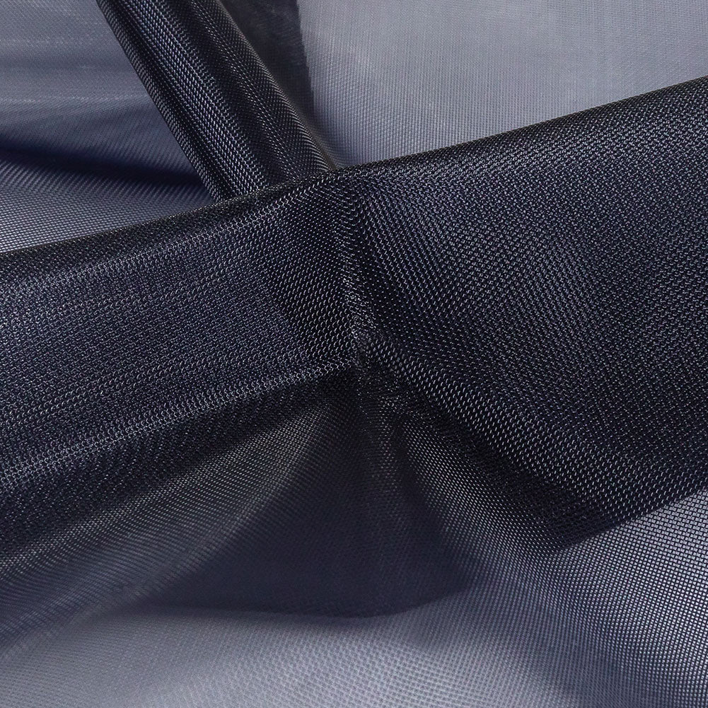 Stiff Polyester Organdy - Night Sky - Rhiannon Collection Folded Stiff Polyester Organdy - Night Sky - Rhiannon Collection Folded