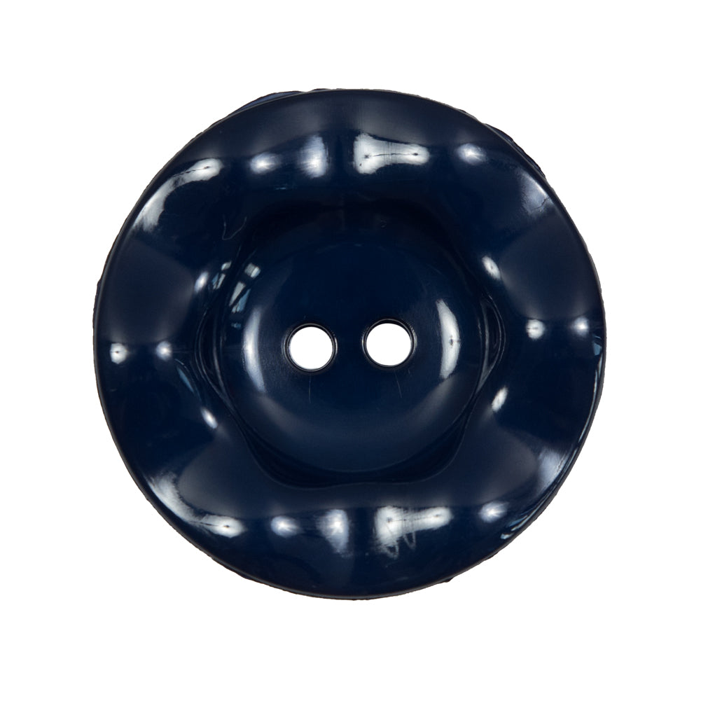 Italian Navy Wavy Plastic 2-Hole - 44L/28mm Italian Navy Wavy Plastic 2-Hole - 44L/28mm
