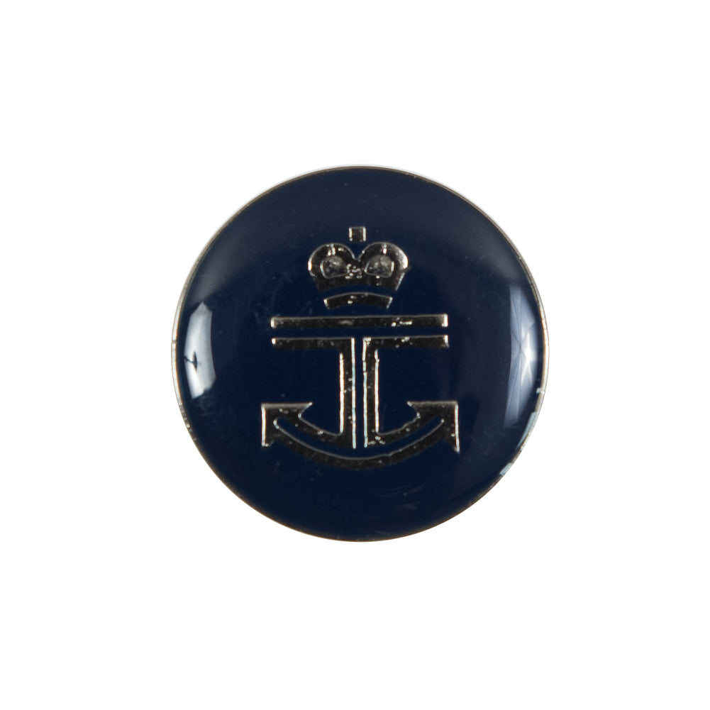 Italian Navy Anchor Shank Back Button - 36L/23mm Italian Navy Anchor Shank Back Button - 36L/23mm