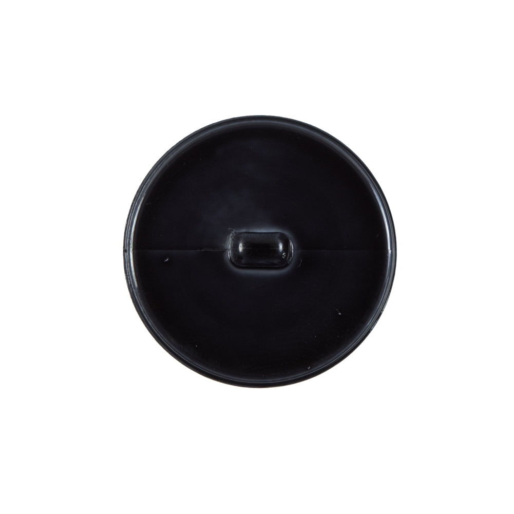 Italian Charcoal Plated Bevel-Cut Button - 36L/23mm Detail Italian Charcoal Plated Bevel-Cut Button - 36L/23mm Detail