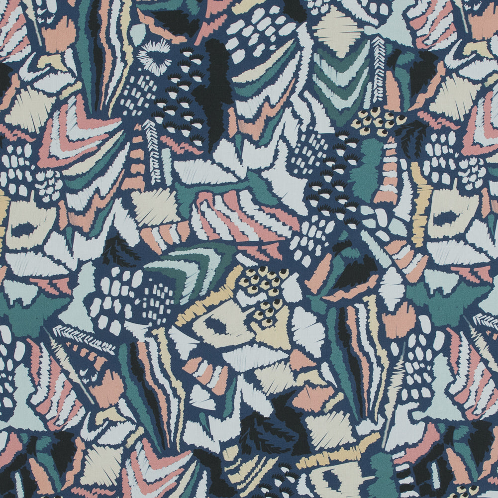 Mood Exclusive Discovering Nemo Navy Cotton Poplin Mood Exclusive Discovering Nemo Navy Cotton Poplin