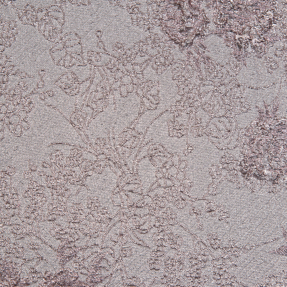 Pink Luxury Floral Metallic Brocade - Full Pink Luxury Floral Metallic Brocade - Full