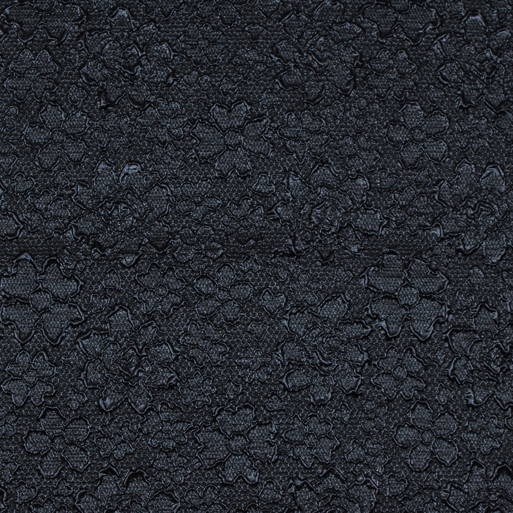 Midnight Blue Luxury Floral Metallic Brocade Midnight Blue Luxury Floral Metallic Brocade