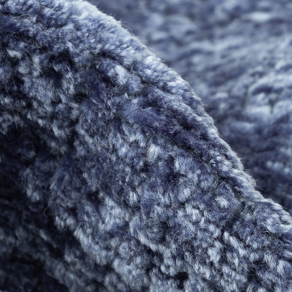 Twilight Abstract Textured Acrylic and Polyester Chenille - Detail Twilight Abstract Textured Acrylic and Polyester Chenille - Detail
