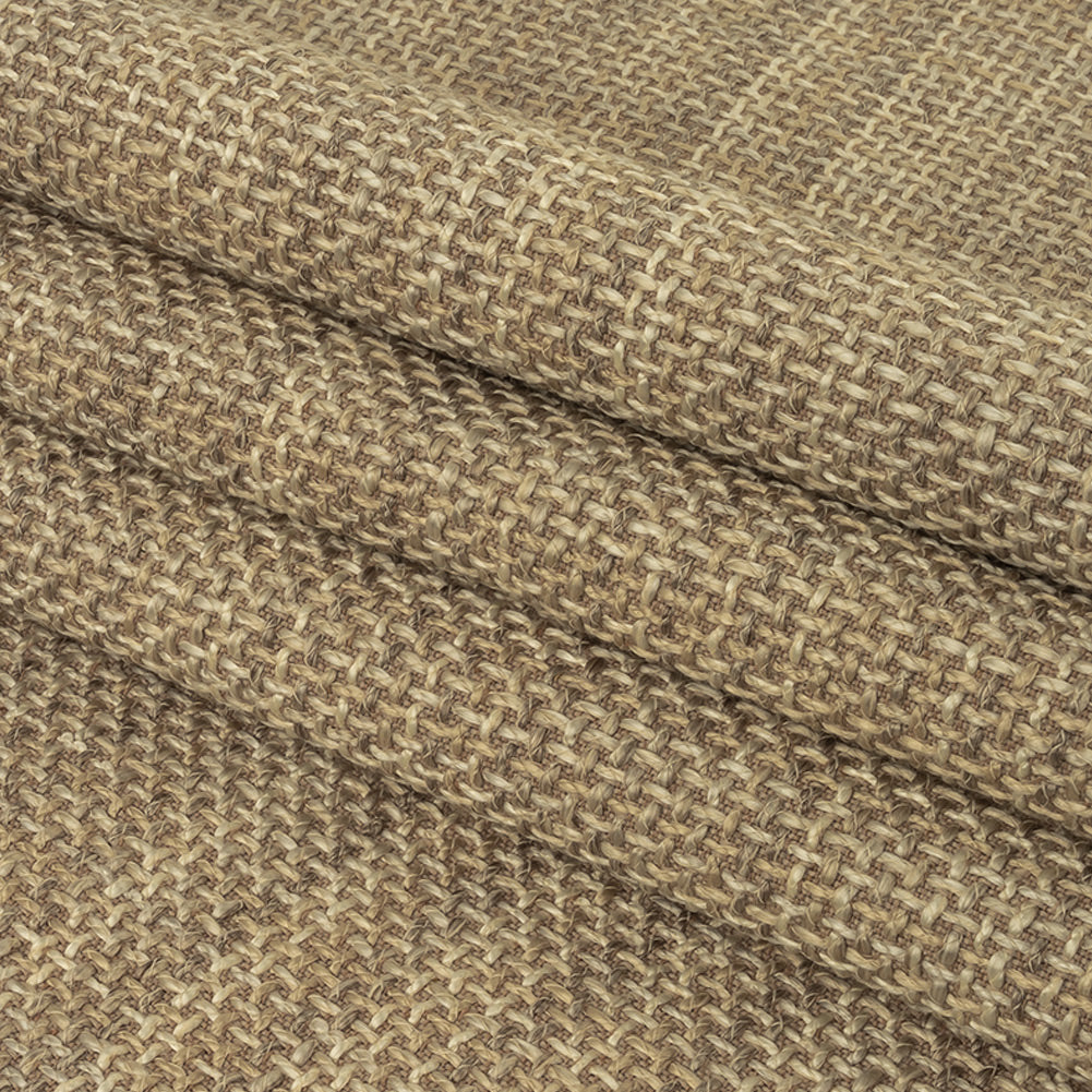 Linen Upholstery Tweed - Folded Linen Upholstery Tweed - Folded