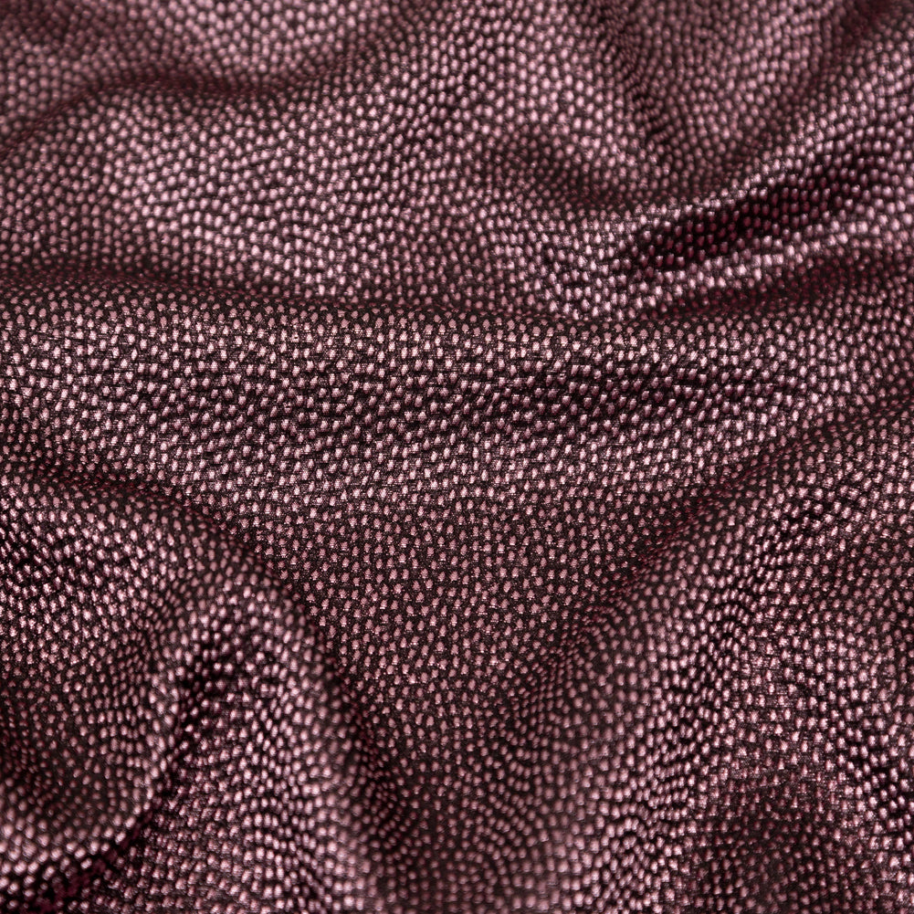 Metallic Pink on Black Abstract Luxury Brocade Full Metallic Pink on Black Abstract Luxury Brocade Full