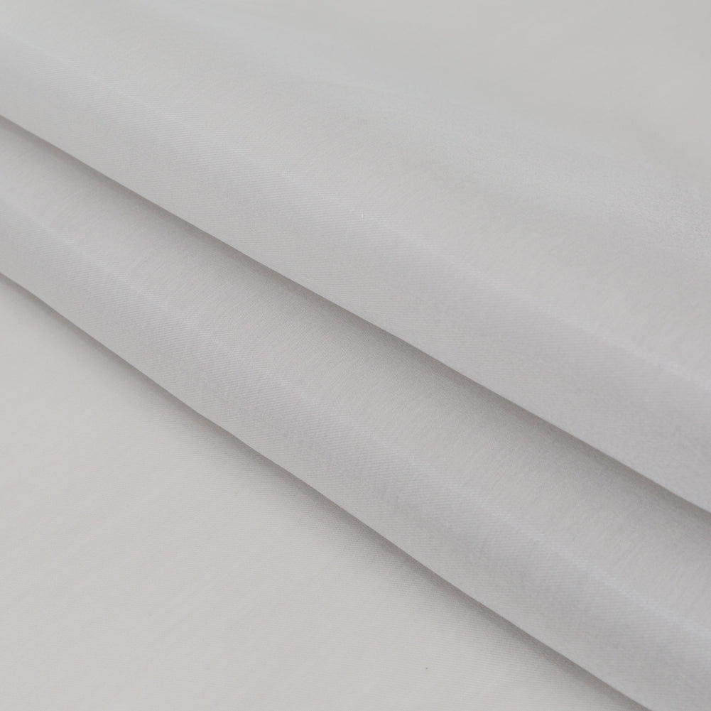 Luminous Platinum Semi-Sheer Bridal Mikado - Detail Luminous Platinum Semi-Sheer Bridal Mikado - Detail