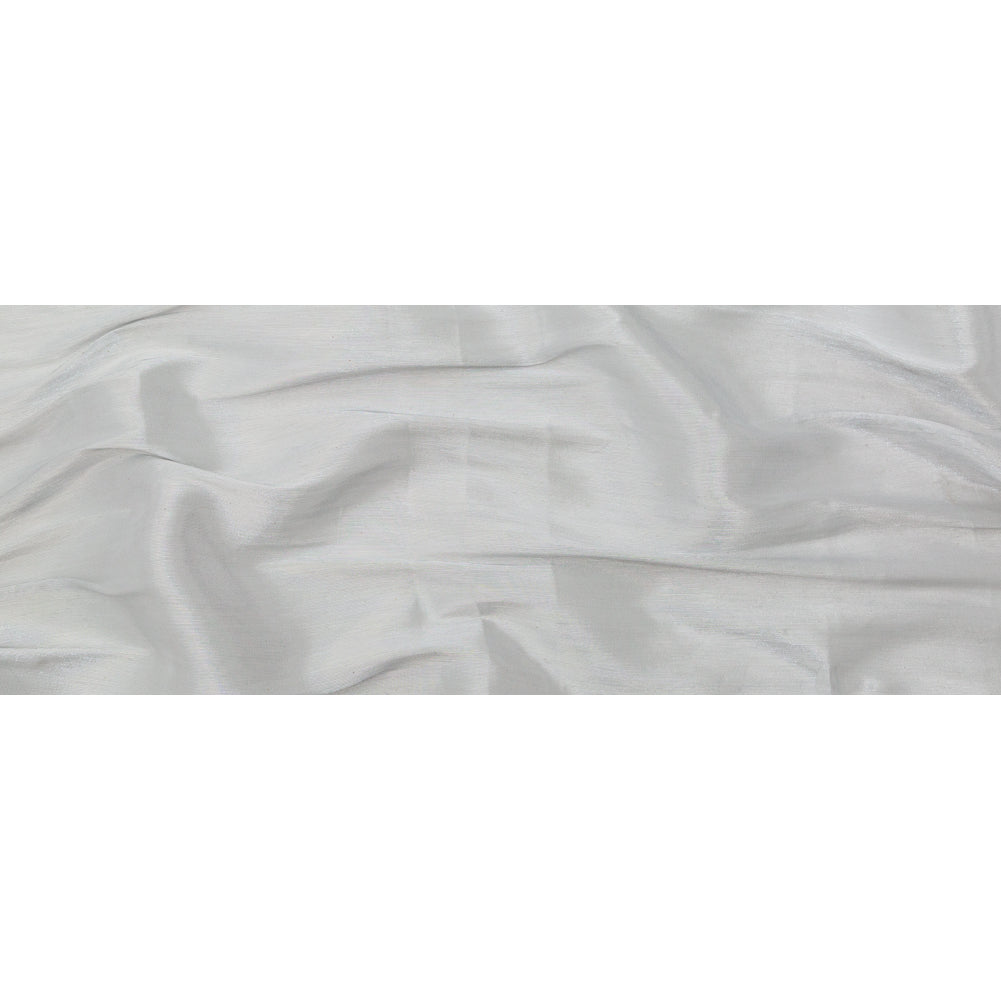 Metallic Woven Lame - Platinum - Betania Collection Folded Metallic Woven Lame - Platinum - Betania Collection Folded