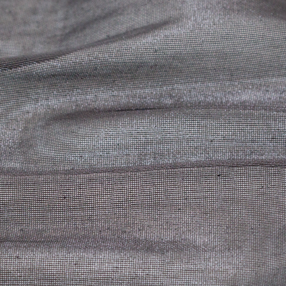 Metallic Black Woven Lame - Full Metallic Black Woven Lame - Full