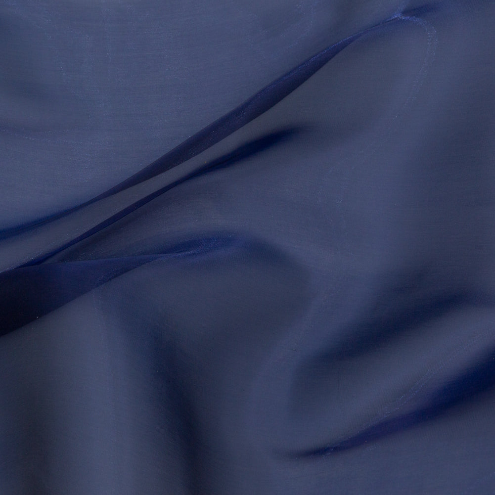 Iridescent Organza - Stark Royal Blue Iridescent Organza - Stark Royal Blue