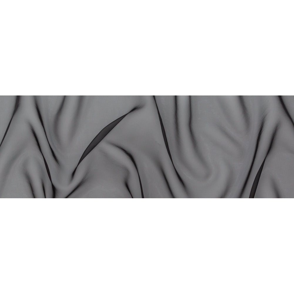 Shimmering Organza - Black - Julliette Collection Folded Shimmering Organza - Black - Julliette Collection Folded