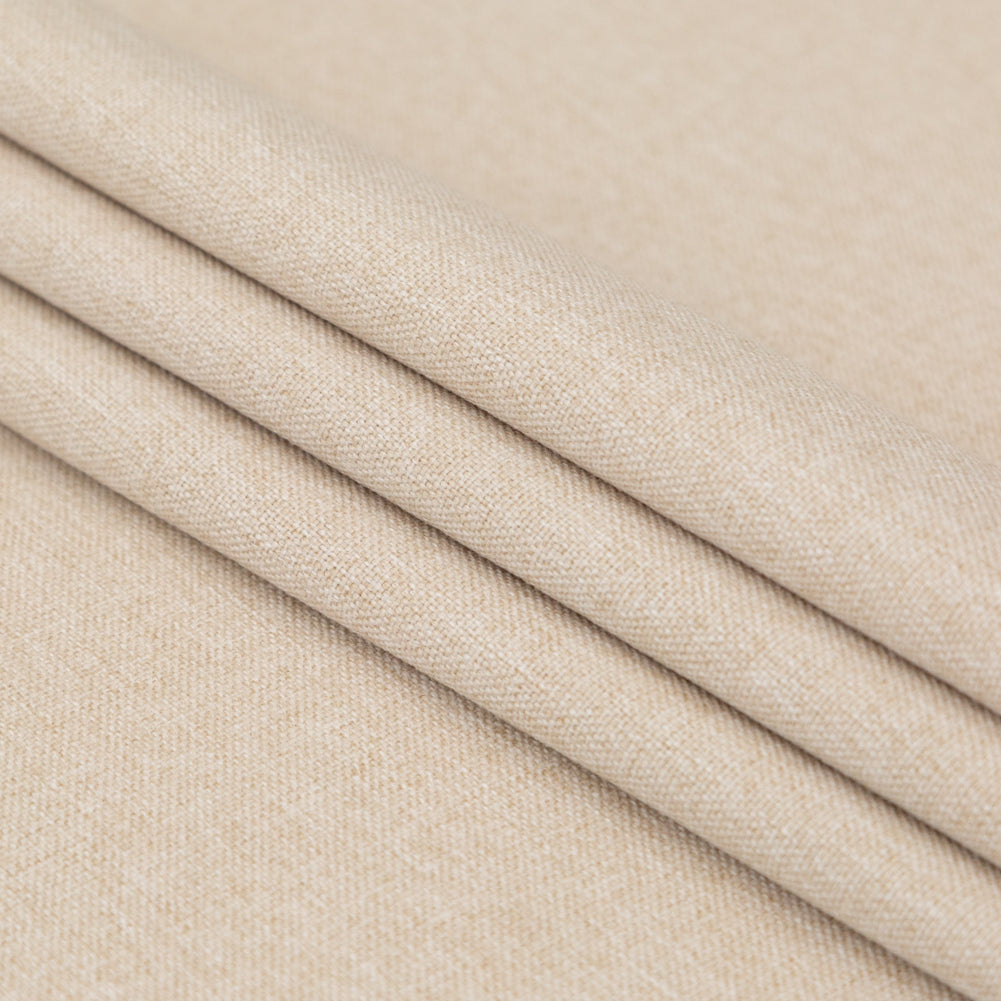 Light Natural Lightweight Polyester Canvas - Folded Light Natural Lightweight Polyester Canvas - Folded