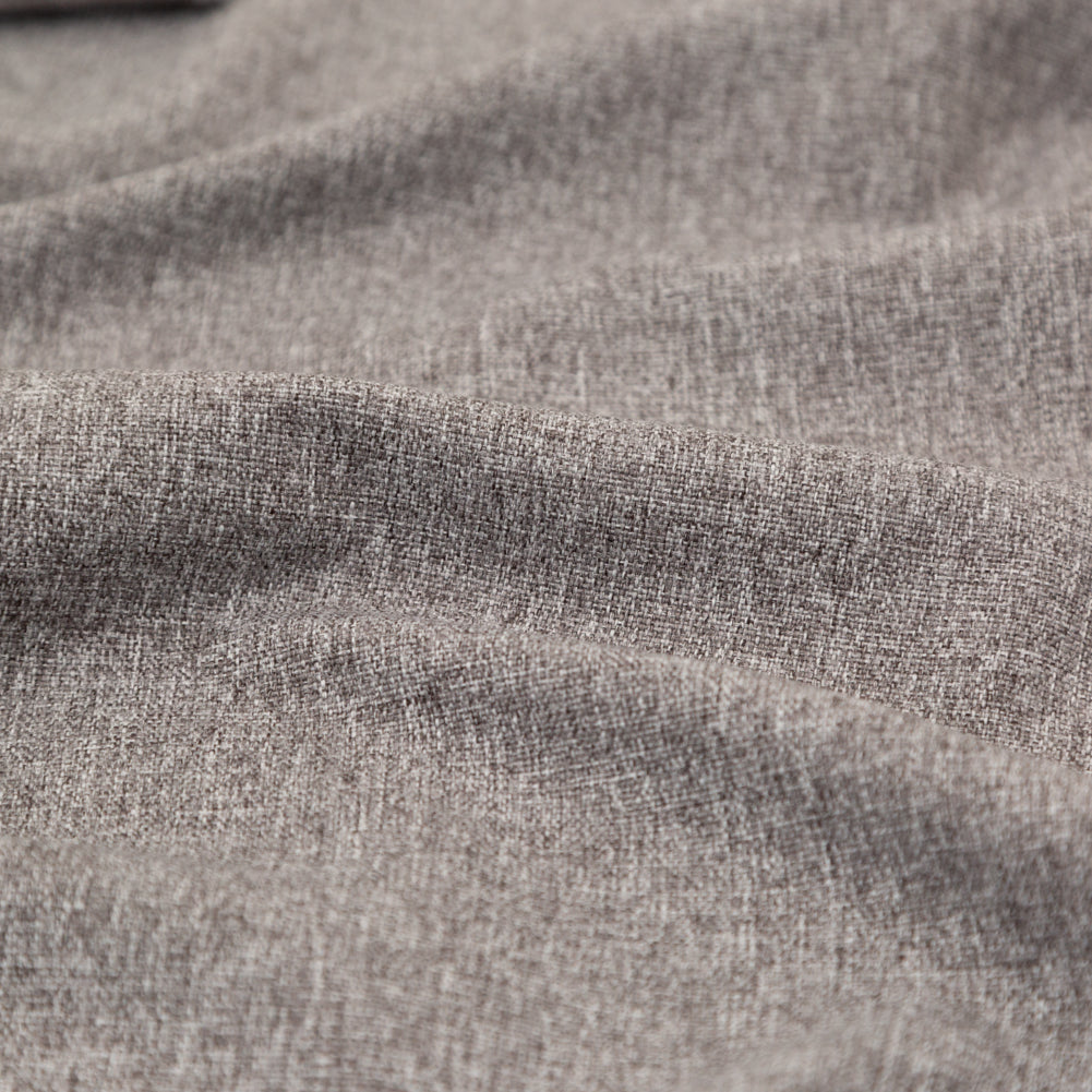 Charcoal Lightweight Polyester Canvas - Detail Charcoal Lightweight Polyester Canvas - Detail