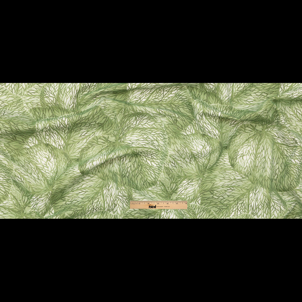 Apple Tropical Leaves Printed Woven - Full Apple Tropical Leaves Printed Woven - Full