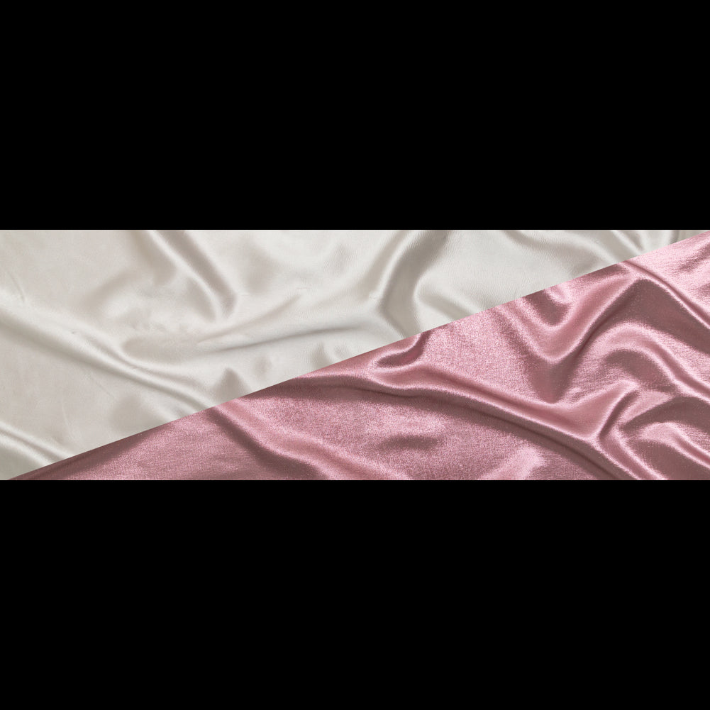 Metallic Luxury Lame - Pink - Meriden Collection Folded Metallic Luxury Lame - Pink - Meriden Collection Folded