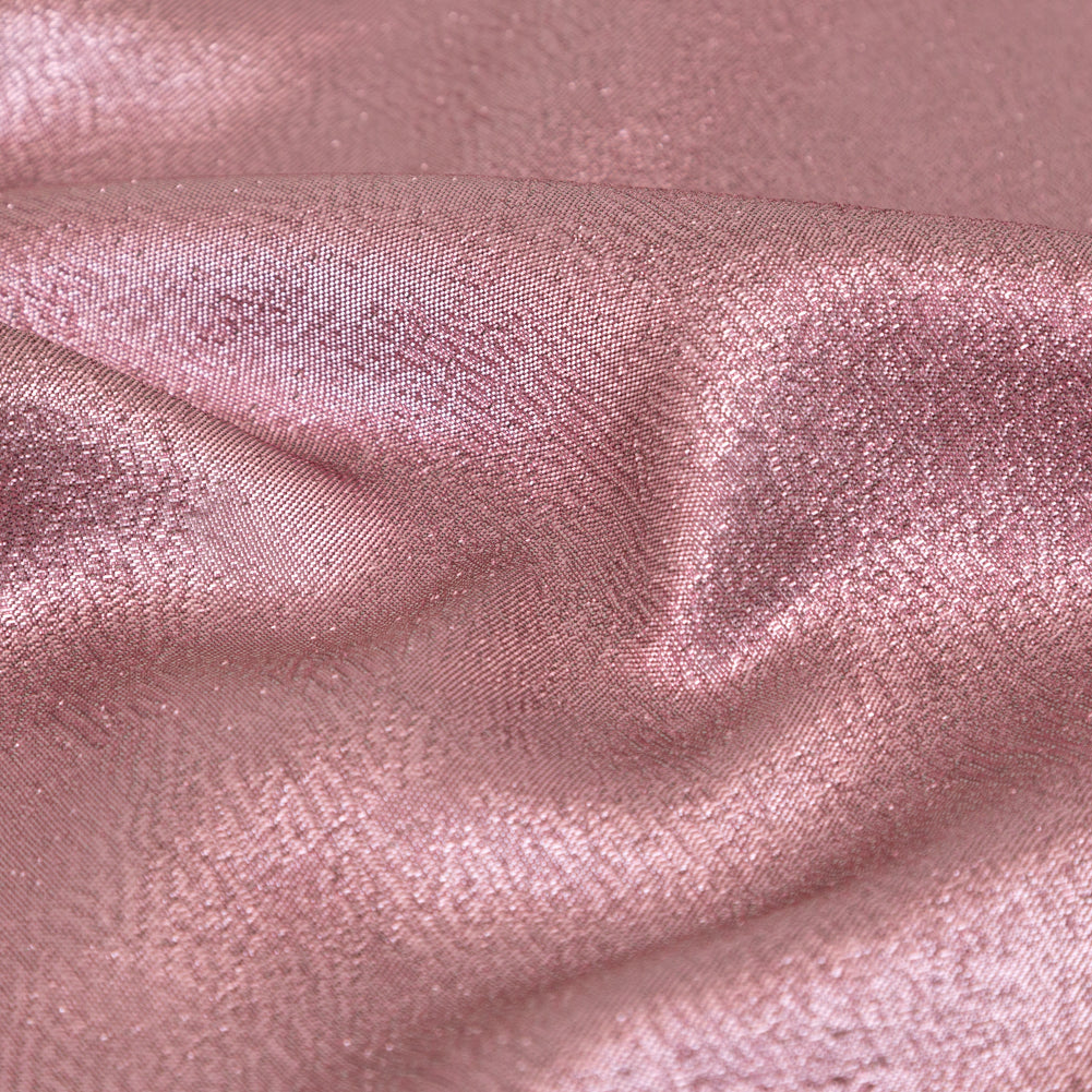 Metallic Luxury Lame - Pink - Meriden Collection Full Metallic Luxury Lame - Pink - Meriden Collection Full