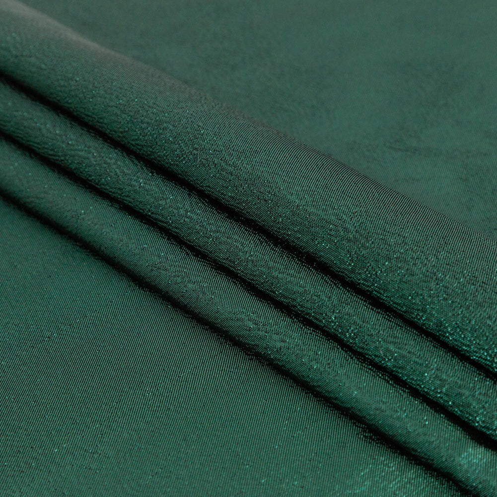 Metallic Emerald Luxury Lame - Detail Metallic Emerald Luxury Lame - Detail