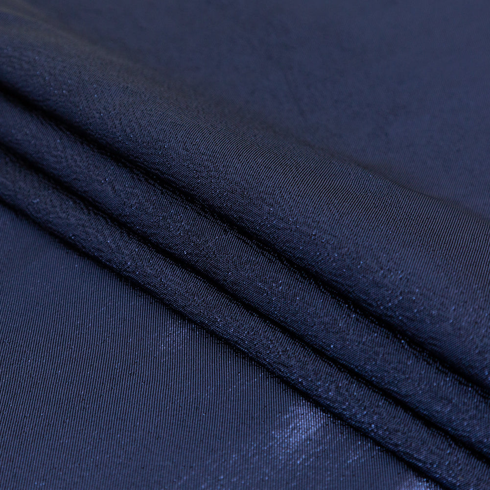 Metallic Navy Luxury Lame - Detail Metallic Navy Luxury Lame - Detail